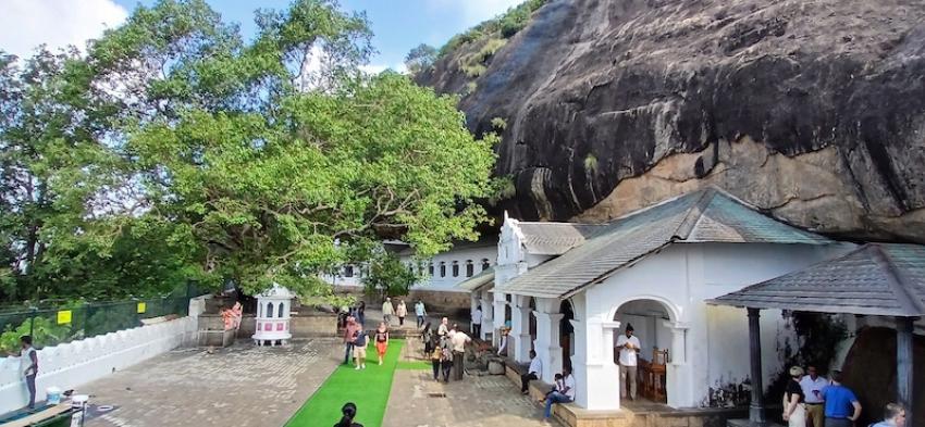 The Dambulla Cave Temple complex