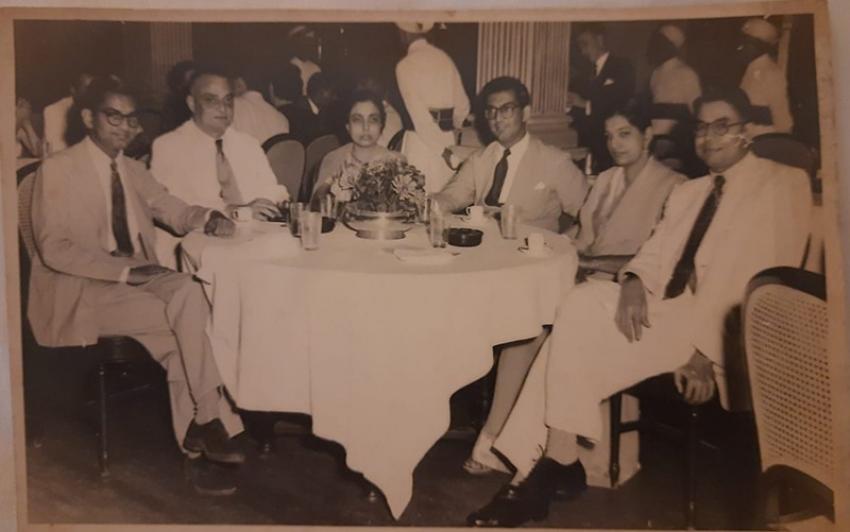 Sir Biren Mookerjee and Lady Ranu Mookerjee