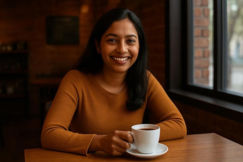 Solitude transforms into strength and discovery, say many Indian women. Photo: ChatGPT Recreation