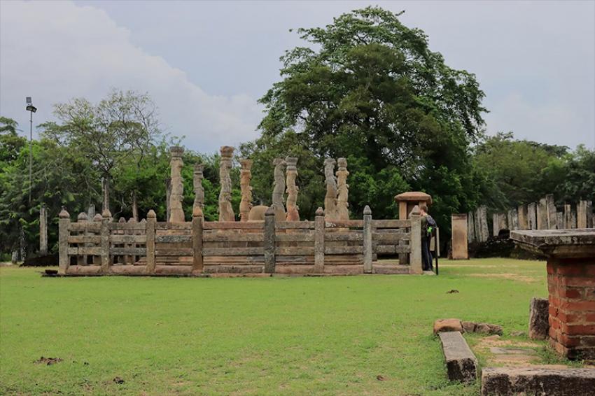 Nissankalata Mandapa, Polonnaruwa. Image credit: Rathna Deepaya/Unsplash