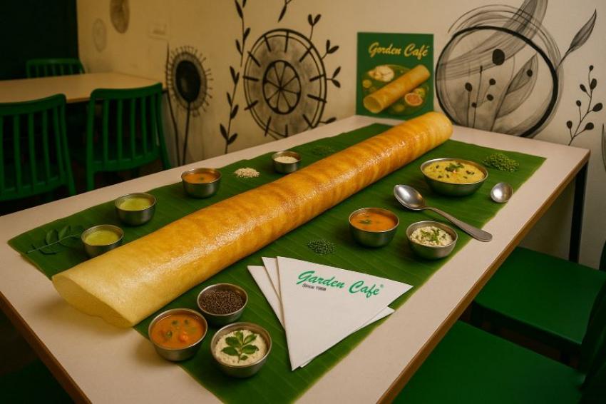 Family Dosa. Photo: Garden Café