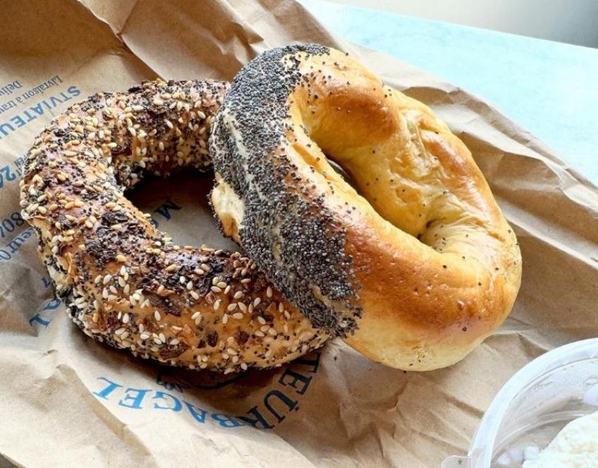 St-Viateur Bagel in Montreal specialises in small, sweeter bagels. Photo: St-Viateur FB