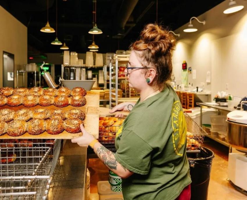 The winner of this year, Starship Bagel, is fanous for making small-batch bagels. Photo: Starship Bagel FB