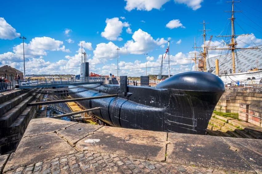 The Historic Dockyard Chatham sets the scene for Mondrich’s boxing saloon storyline. Photo: Historic Dockyard Chatham FB