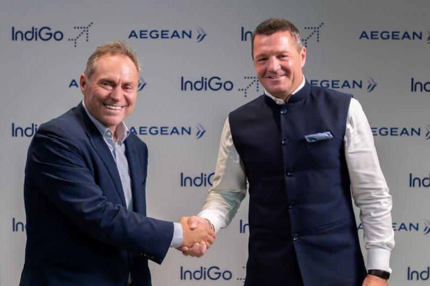 IndiGo, AEGEAN sign codeshare agreement to expand routes across India and Europe