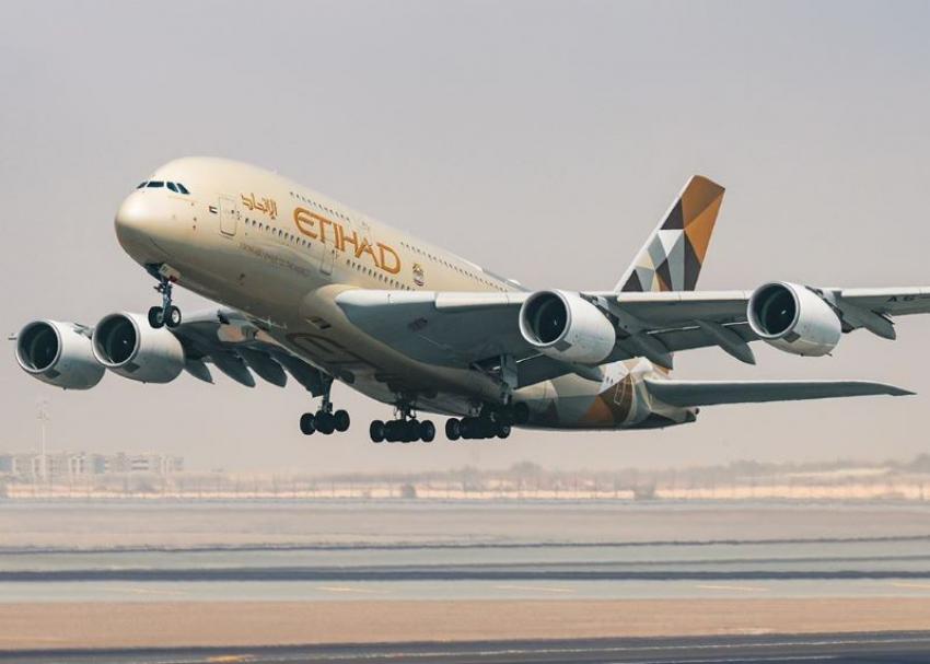 Etihad’s new A321LR lands in Kolkata, marking its India debut