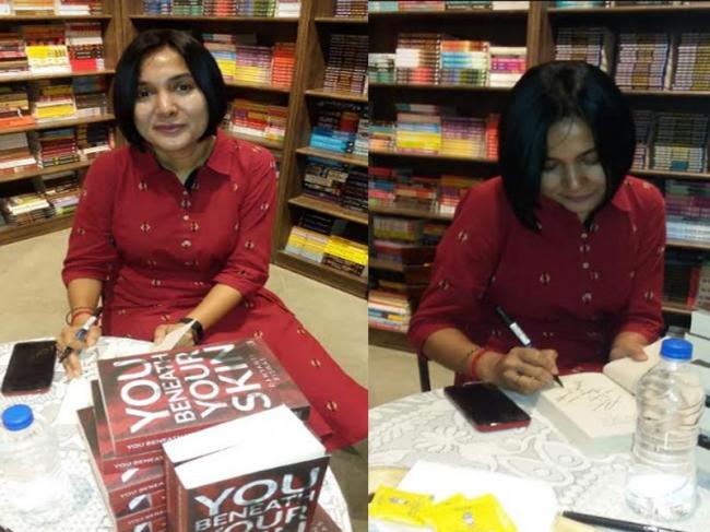 Starmark hosts book signing session for Damyanti Biswas&rsquo; You Beneath Your Skin