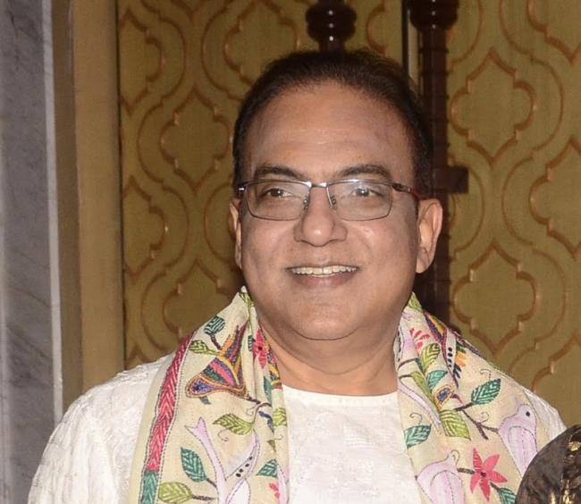 Arindam Sil at the Manicktala Chaltabagan Lohapatty Durga Puja function at ITC Royal Bengal