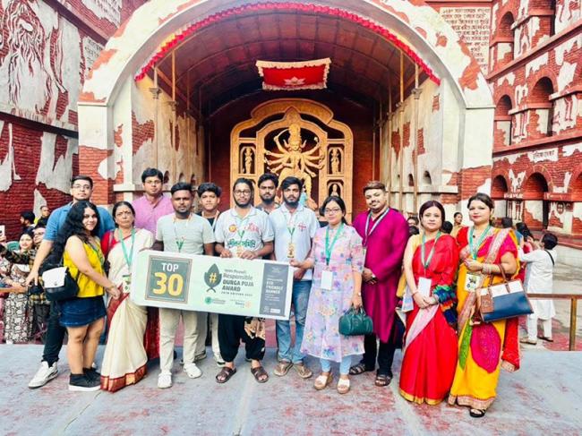 Durga Puja sustainability: One of the oldest awards goes flex-free