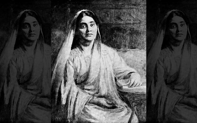 Photograph of w:Abala Bose from The Life and Work of Sir Jagadish C. Bose (1920) by Patrick Geddes. Photo: Wikipedia Creative Commons