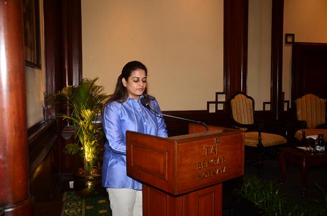 Welcome Note by Shefali Rawat Agarwal, Ehsaas Woman of Kolkata. Photo: PKF 