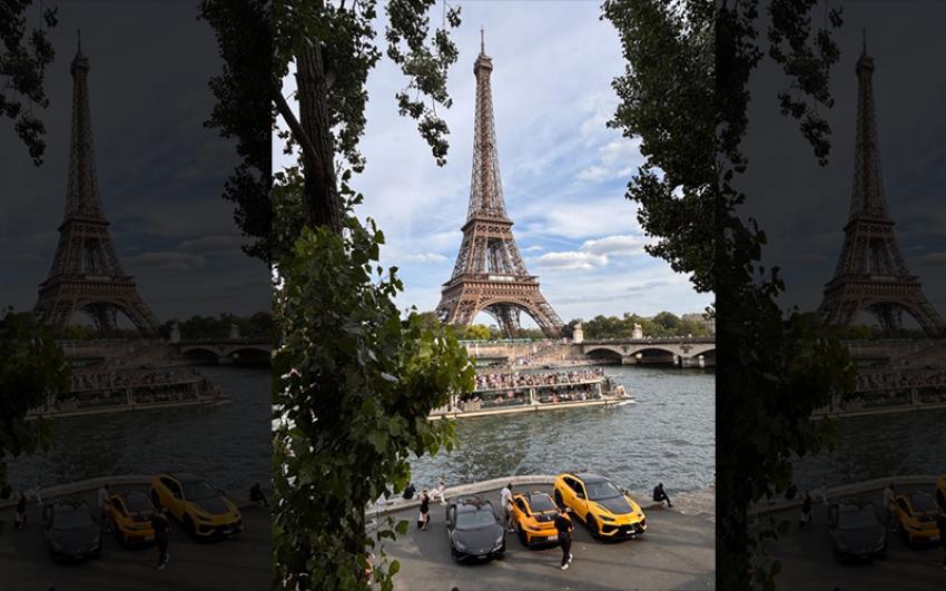 The Parisian icon stands tall. Photo: Arnab Nandy