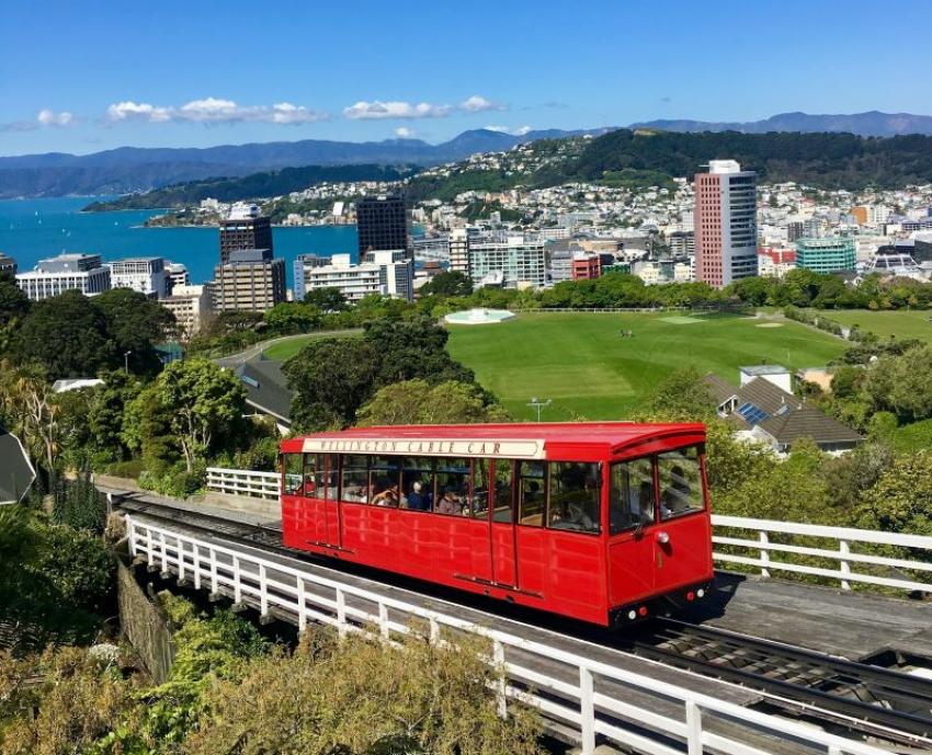 A cable car station in Wellington. Photo: Unsplash
