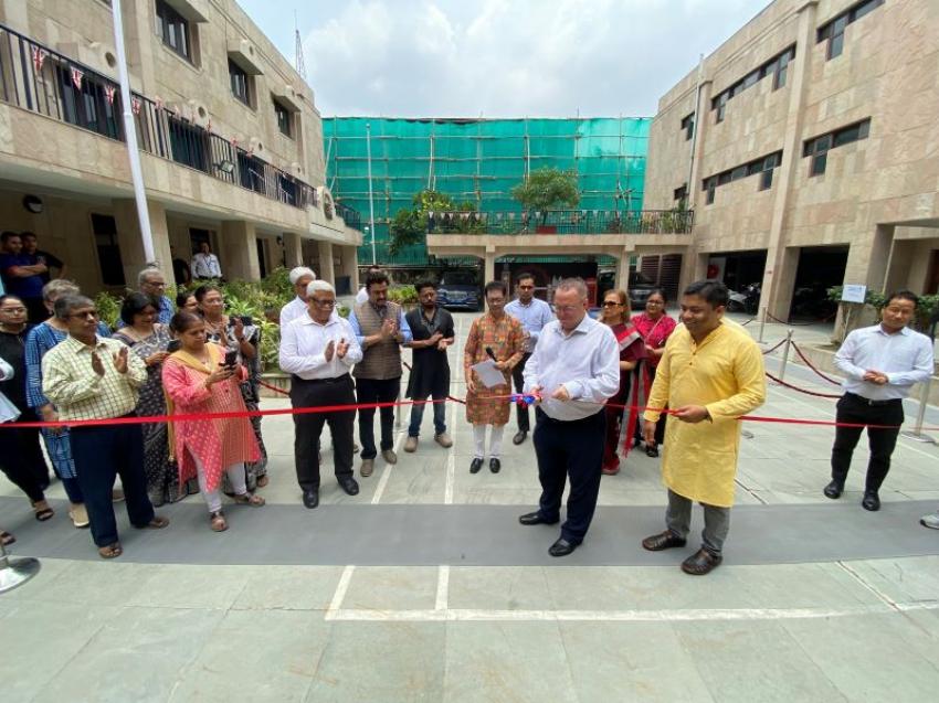 Inauguration of the Charity Fair. Photo: British DY HC