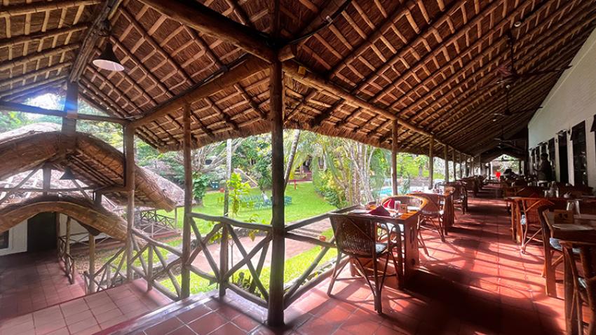 A view of the Tamarind Tree restaurant 