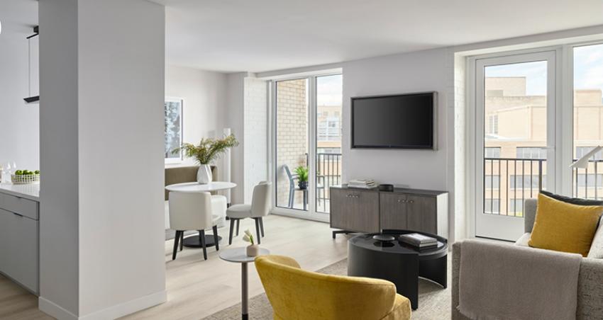 The rooms are sprawling. Photo: AKA Washington Circle